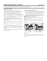 Preview for 15 page of GE PSE26KSESS Use And Care Manual