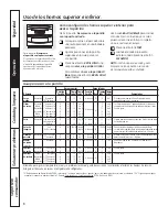 Preview for 42 page of GE PT925SNSS - Profile 30" SC Convection Ovens Owner'S Manual