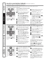 Preview for 58 page of GE PT925SNSS - Profile 30" SC Convection Ovens Owner'S Manual