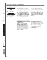 Preview for 62 page of GE PT925SNSS - Profile 30" SC Convection Ovens Owner'S Manual