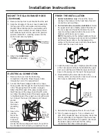 Preview for 9 page of GE PVW7361 Installation Instructions Manual