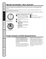 Preview for 8 page of GE RA620 Owner'S Manual And Installation Instructions