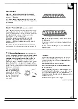 Preview for 23 page of GE RB524 Use And Care & Installation