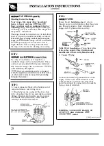 Preview for 28 page of GE RB524 Use And Care & Installation