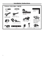 Preview for 4 page of GE RVM5160 Installation Instructions Manual