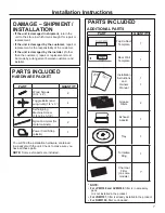 Preview for 7 page of GE RVM5160 Installation Instructions Manual