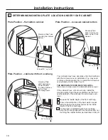 Preview for 10 page of GE RVM5160 Installation Instructions Manual