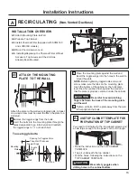 Preview for 13 page of GE RVM5160 Installation Instructions Manual