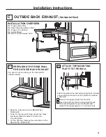 Preview for 21 page of GE RVM5160 Installation Instructions Manual