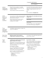 Preview for 3 page of GE Side-by-Side Built-In Refrigerators Owner'S Manual