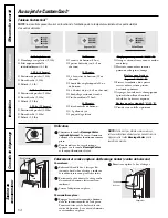 Preview for 54 page of GE SIDE-BY-SIDE REFRIGERATOR 26 Owner'S Manual And Installation