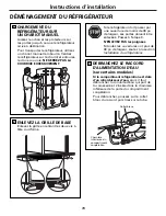 Preview for 70 page of GE SIDE-BY-SIDE REFRIGERATOR 26 Owner'S Manual And Installation