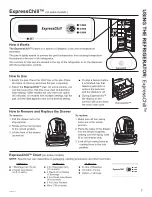 Предварительный просмотр 7 страницы GE SIDE-BY-SIDE REFRIRATOR 22 Owner'S Manual & Installation Manual