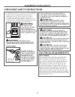 Preview for 3 page of GE Spacemaker JNM1951SRSS Installation Instructions Manual