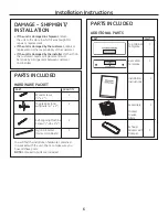 Preview for 6 page of GE Spacemaker JNM1951SRSS Installation Instructions Manual