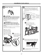 Preview for 21 page of GE Spacemaker JNM1951SRSS Installation Instructions Manual