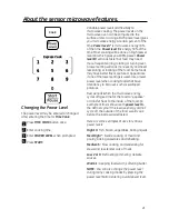 Preview for 21 page of GE Spacemaker JNM1951SRSS Owner'S Manual