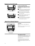 Preview for 28 page of GE Spacemaker JNM1951SRSS Owner'S Manual