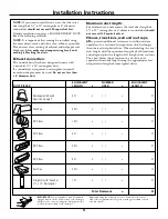 Preview for 5 page of GE Spacemaker JVM1750SPSS Installation Instructions Manual