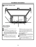 Preview for 10 page of GE Spacemaker JVM1750SPSS Installation Instructions Manual