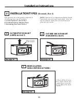 Preview for 11 page of GE Spacemaker JVM1750SPSS Installation Instructions Manual