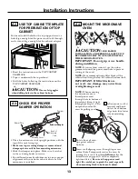 Preview for 13 page of GE Spacemaker JVM1750SPSS Installation Instructions Manual