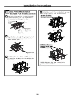 Preview for 20 page of GE Spacemaker JVM1750SPSS Installation Instructions Manual