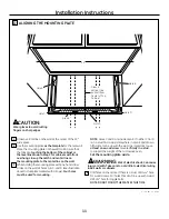 Предварительный просмотр 11 страницы GE SpacemakerXL JVM1630 Installation Instructions Manual