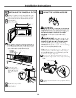 Предварительный просмотр 14 страницы GE SpacemakerXL JVM1630 Installation Instructions Manual