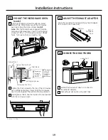 Preview for 19 page of GE SpacemakerXL JVM1630 Installation Instructions Manual