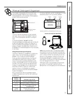 Предварительный просмотр 11 страницы GE Stainless Steel Tub Dishwashers Owner'S Manual