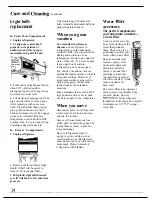 Preview for 14 page of GE TFX27R Use & Care Manual