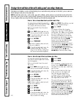 Preview for 22 page of GE Trivection JT930 Owner'S Manual