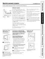 Preview for 11 page of GE TURBOCOOL 23 Owner'S Manual And Installation Instructions