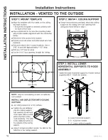 Предварительный просмотр 16 страницы GE UVI7361 Owner'S Manual & Installation Instructions