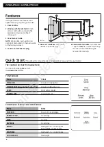 Preview for 6 page of GE WES0930 Manual