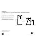 GE WHRE5550H Datasheet предпросмотр