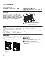 Preview for 12 page of GE Zoneline AZ45 Owner'S Manual And Installation Instructions
