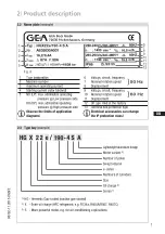 Preview for 7 page of GEA HG22e A Assembly Instructions Manual