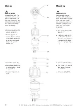 Preview for 30 page of GEA VESTA Operating Instructions Manual