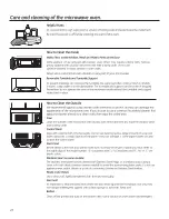 Preview for 22 page of GEAppliances JVM7195 Owner'S Manual