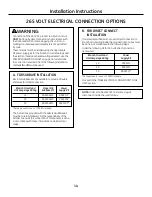 Preview for 14 page of GEAppliances Zoneline 4100 Owner'S Manual And Installation Instructions