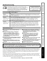 Preview for 23 page of GEAppliances Zoneline 4100 Owner'S Manual And Installation Instructions