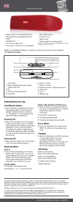 Preview for 2 page of Gear4 StreetParty Wireless 2 Quick Start Manual