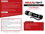 Preview for 1 page of GearLight S2500 User Manual