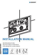 Предварительный просмотр 1 страницы Geberit HS50 Installation Manual