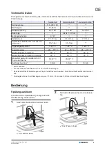 Предварительный просмотр 5 страницы Geberit Piave Operation Manual