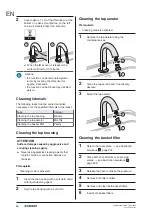 Предварительный просмотр 16 страницы Geberit Piave Operation Manual