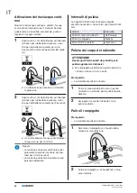 Предварительный просмотр 32 страницы Geberit Piave Operation Manual