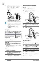 Предварительный просмотр 96 страницы Geberit Piave Operation Manual